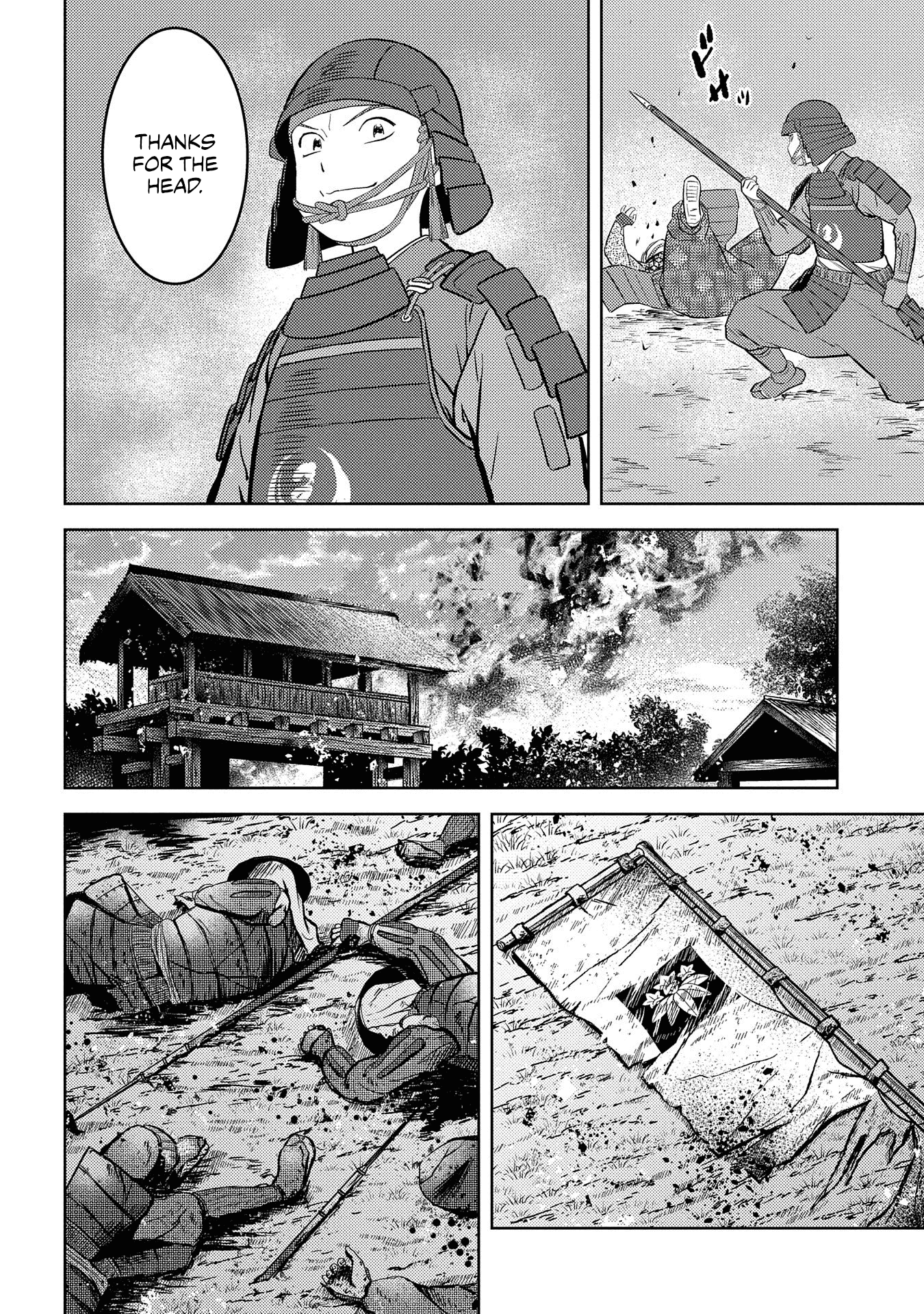 Sengoku Komachi Kuroutan: Noukou Giga Chapter 39 28